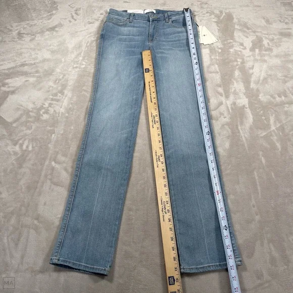 NEW 7 For All Mankind Women's	Jeans Kimmie Straight Leg Slim Illusion 29 Blue - Picture 6 of 9